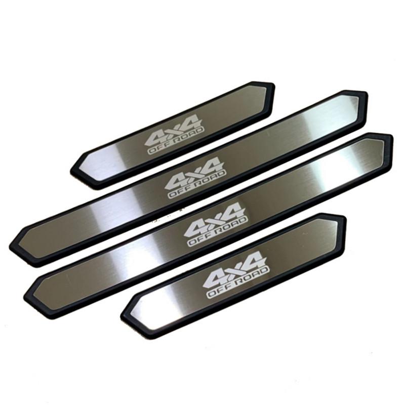 

For Jetour G700 2025 2026 Accessories Car Door Sill Scuff Plate Protection Trim Auto Parts Threshold Stickers Styling 4pcs серебряный