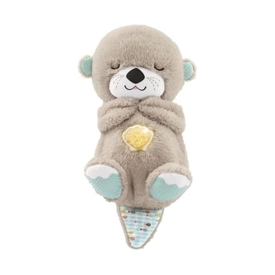 Fisher Price Good Night Sea Otter Japanese Genuine Product Sleeping Baby Toy GHL41 from 0 Months