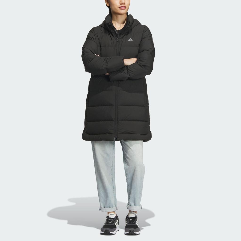 New Adidas Down Jackets Women's Black/Gray IL8938