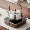 YIHUTEA Titanium Tea Set with Electric Stove