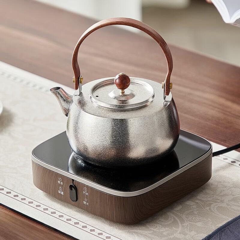 YIHUTEA Titanium Tea Set with Electric Stove