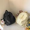 School bag female college students simple niche design sense backpack high value junior high school students leisure travel backpack