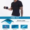 Kompressionsshirt Herren Fitness Gym Body Shaper Sport Lauf Kurzarm T-Shirt Rashgard Tops T-Shirt Quick Dry Tops Männliche Shapewear