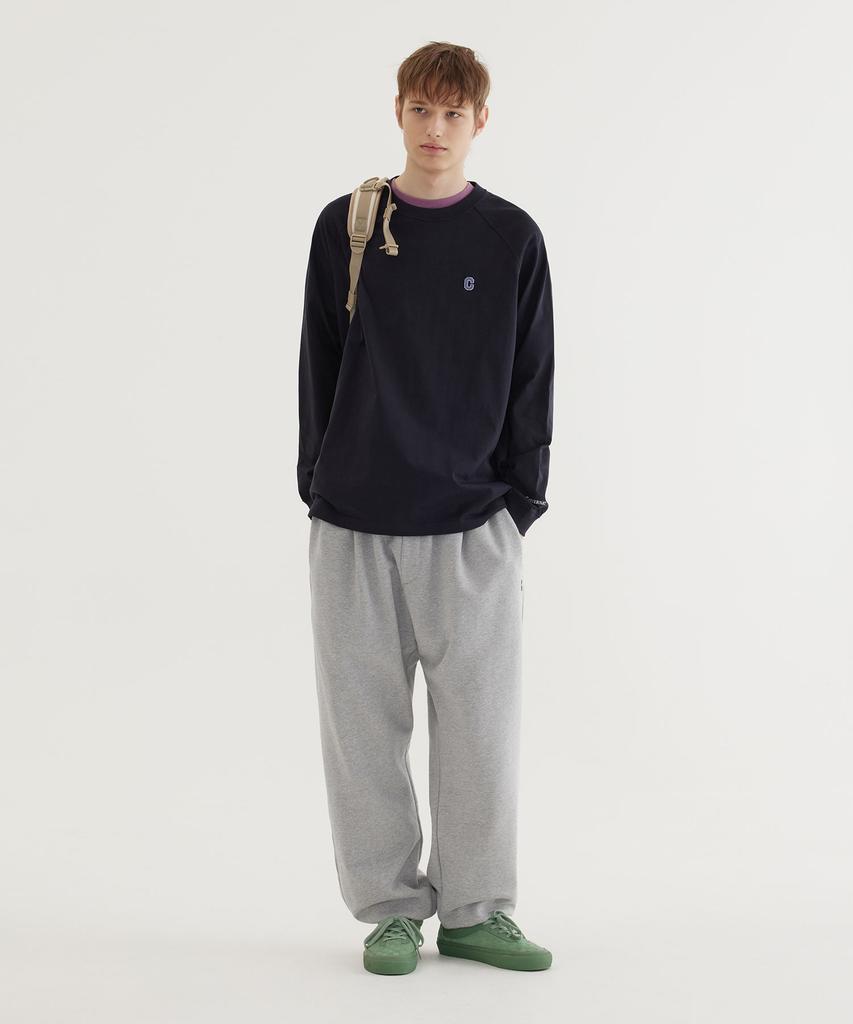 COVERNAT C Logo Long Sleeve Dark Navy