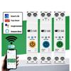 Mini WiFi Intelligent Switch 1P+ N MCB Watt-hour Meter kWh Monitoring Relay Timer Tuya/Smart Life Control Remote