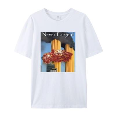 The 2025 Summer Trend T-shirt Never Forget911 Event Is A Loose and Versatile Short-sleeved Shirt for Both Men and Women