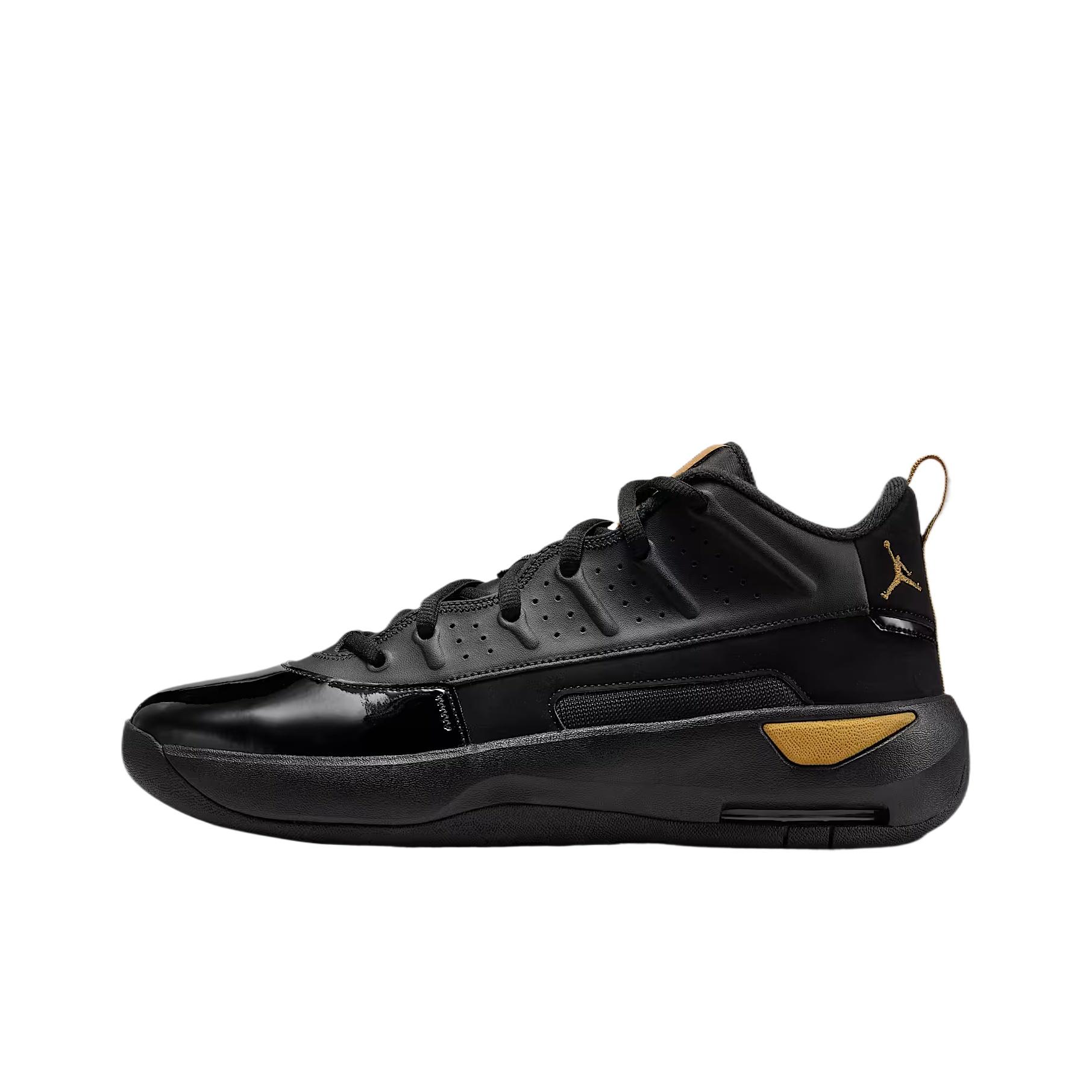 Мужские кроссовки Air Jordan Max Aura 7 Черный Металлик Золотой HQ2091-007 41