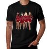 Red Coat TShirt Fashion Simple Casual Tee Shirt