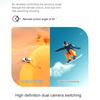 Remote Control Drone with Cam a 4K Dual Cam a 4-sided Infrared Obstacle Avoidance Brushless Motor Optical Hov  Remote Control Quadcopt  for Kids A
