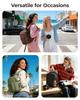 Camera Backpack 12L Lightweight Camera Bag with Camera DSLR Full Tripod Laptop Waterproof Quick Access [BAGSMART] Compartments, Compatible, 180°