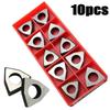 Shims Carbide Inserts Boring Carbide Holder Insert MW0804 Replacement Tool Trigon Turning 10Pc/set For WNMG0804