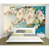 Vintage Flower Wallpaper Living Room Bedroom Background Wall Painting Home Decoration 3d Wallpaper