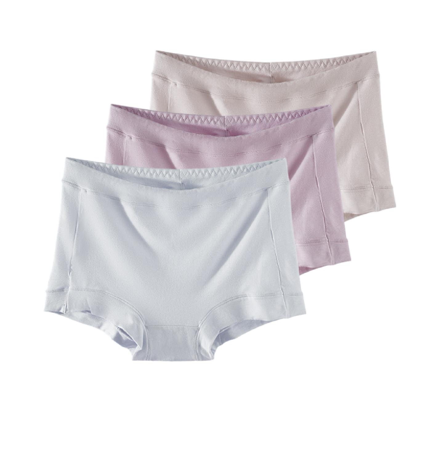 

3 шт. Женские трусы-боксеры с высокой талией, модальные шорты, трусы больших размеров, дышащие трусы XL-6XL 6XL