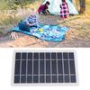 5W Solar Panel  Lightweight Female Head USB Solar Panel Monocrystalline Silicon Professional for Mobile Phone for Radio