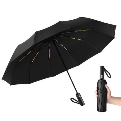 THYEGN Folding 24 Double Automatic Super Water Typhoon Rainy Season Wind UV For Both Sunny and Rainy Umbrella Cover Included Umbrella, Pieces, Ribbed,