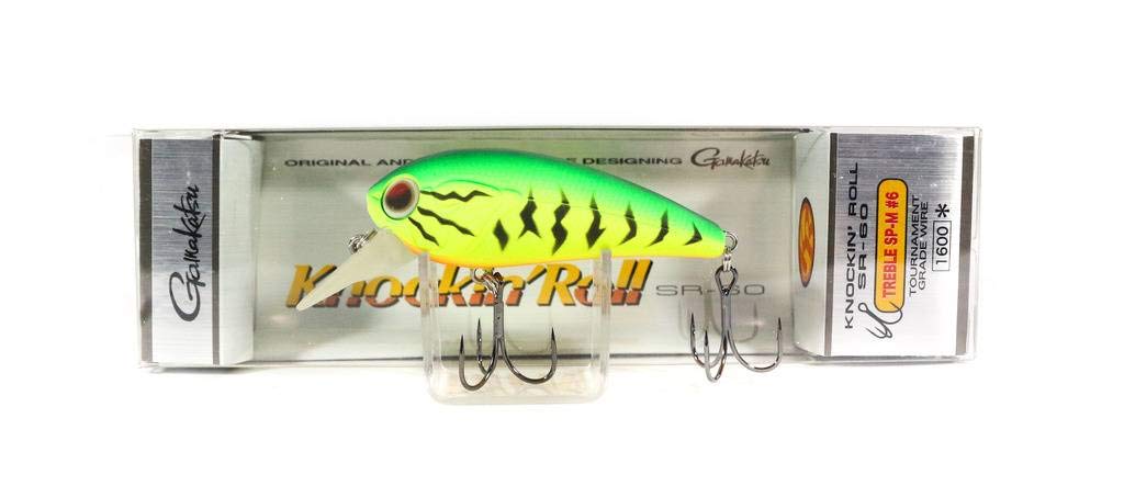 

Gamakatsu Shad Knockin Roll SR-60 60mm 14g Dark Matte Tiger #15 19173