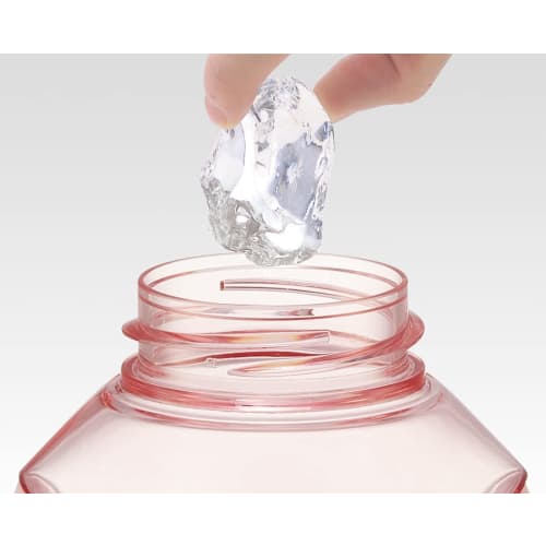 Skater Water Bottle with Straw 530ml Hello Kitty Straw Water Bottle One Push for Children Girls PDSH6DX-A