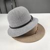 Summer Fedora Hat For Women With Breathable Polyester Knit Sun Protection Casual Beach Wear