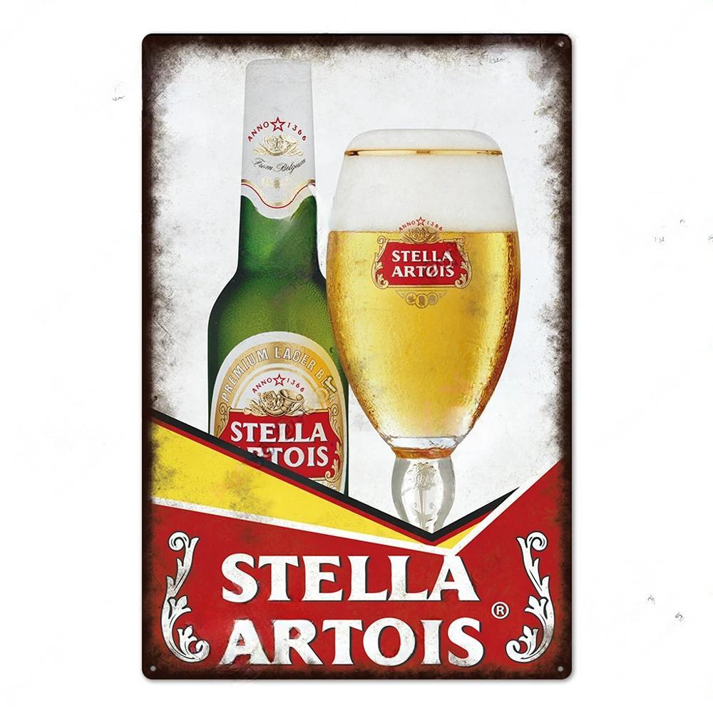 Vintage Germany Beer Brand Posters Decor Metal Signs Plaque Metal Vintage Tin Sign Poster for Pub Man Bar