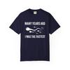 Funny I Was the Fastest T-Shirt | Plain Tee, DIY Shirt, Custom Printing Ready