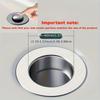 Expandable Sink Drain Plug 304 Stainless Steel Mesh 1.34-1.57 Inch Drainage Outlet Sink Filter Screen Bathroom Accessories