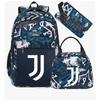 3-teiliges Schulrucksack-Set für Schüler Große Kapazität Oxford-Stoff Schultasche mit Schultergurt und Federmäppchen