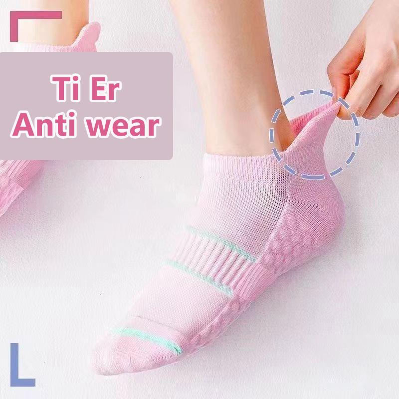 Men Women Running Socks Basketball Breathable Anti Slip Sport Cycling Walking Women Outdoor Sock Cotton Athletic No Sweat Sock