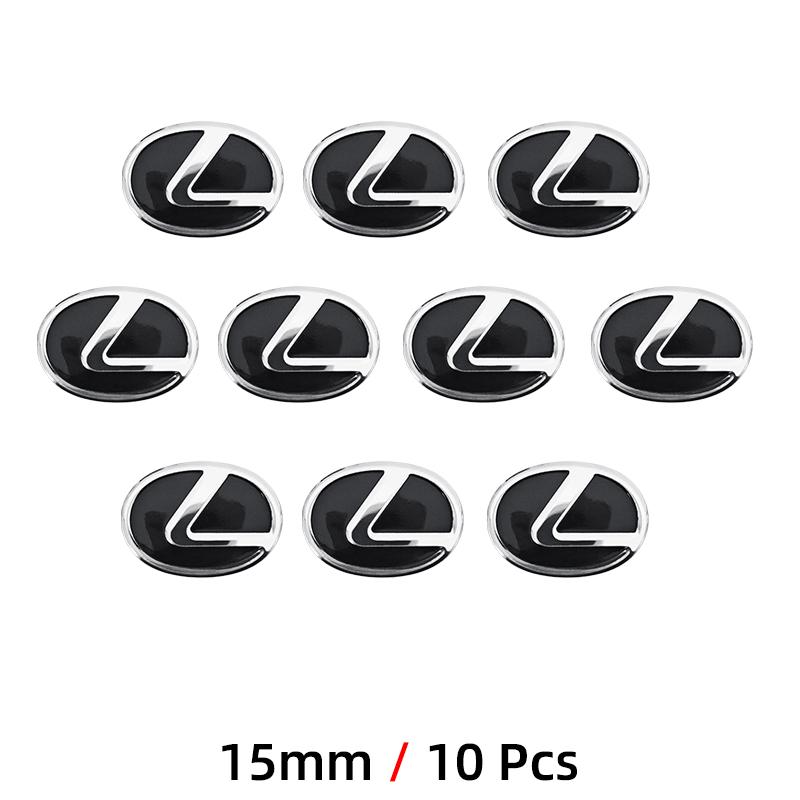 15mm 17mm Σήμα Σήμα Αυτοκινήτου Κλειδί Αυτοκινήτου Αυτοκίνητο Έλεγχος Λογότυπο Κλειδιού Αυτοκόλλητο Για Lexus F SPORT ES RX NX LS UX LM LX GX LC RZ IS CT GS RC