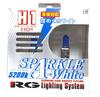 Racing Gear Sparkle White 5200K Halogen Bulbs, H1, Pack of 2, G10K