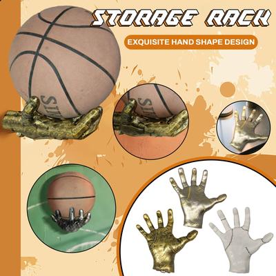 Creative Mechanical Hand, Basketball Stand Football Stand Wall Decoration