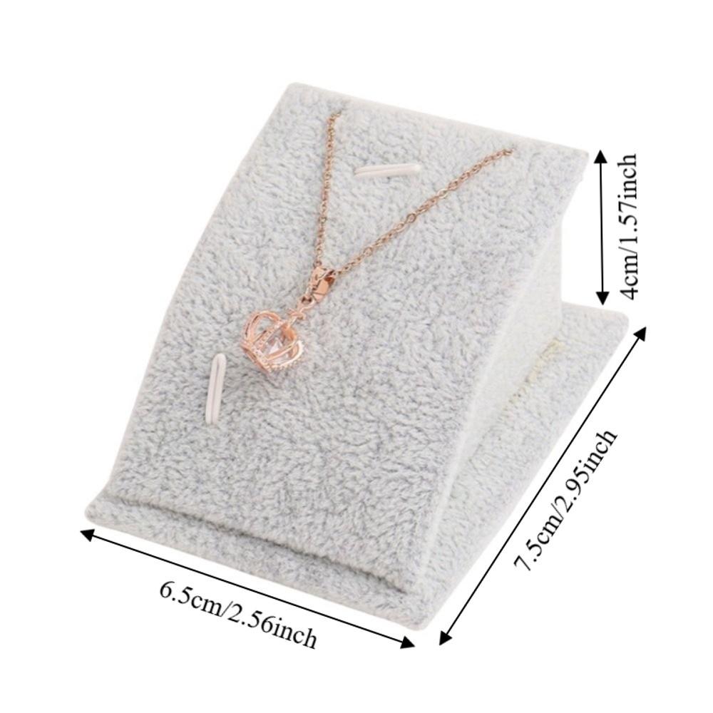 Plush Necklaces Pendants Display Rack Save Space Showcase Props  for Dressing Tables