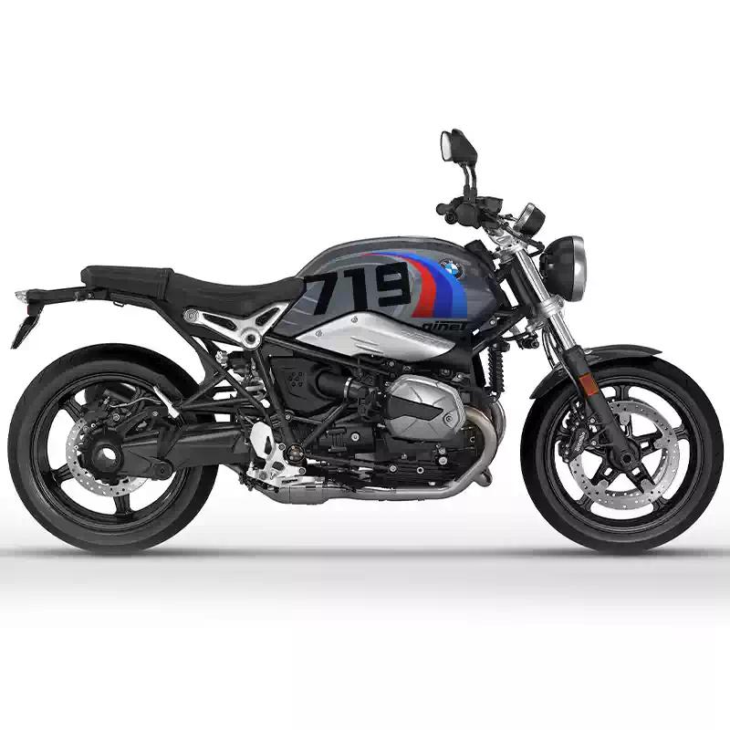 Applicable to BMW BMW R NINE T latte-style body sticker, fuel tank film, painting decoration and accessory modification kits