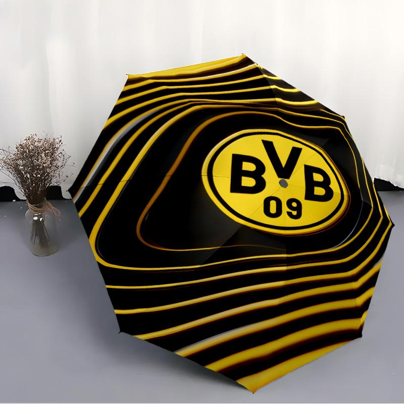 1pc B-BVB Umbrella, Sun Protection, And UV Shielding. It Has Eight Sturdy Ribs for Outdoor Use And Perfect As a Holiday Gift