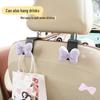 Universal Cute Flower Car Seat Back Hook - No Installation, Strong Load Bearing, Multifunctional Storage