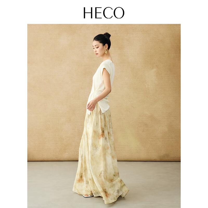 HECO New Chinese Style Knit Short-Sleeve T-shirt