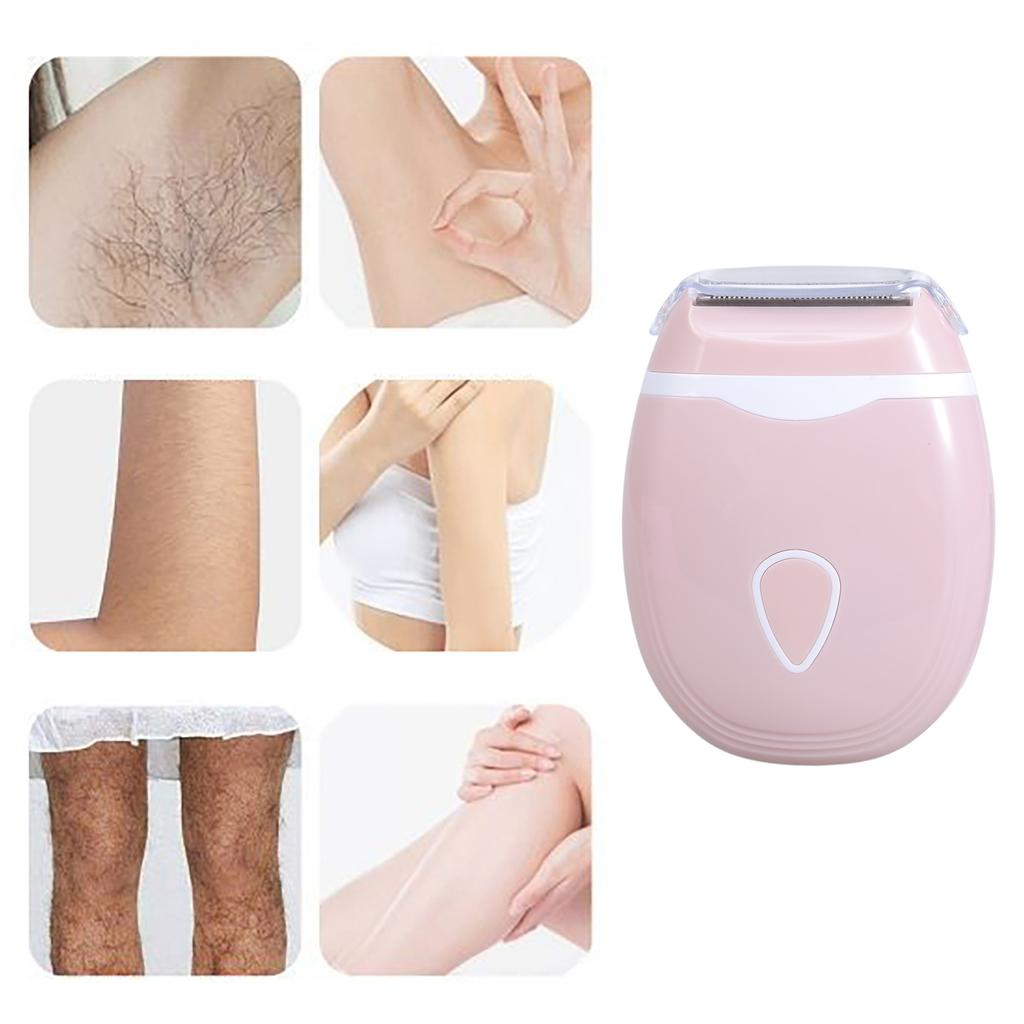 Electric Shaver for Women Electric Cutter for Womens Bikinis Legs Underarm Public Hair Rechargeable Trimmer Wet Dry Use