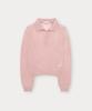 Sseomweeobeoteo See-Through Collar Knit - Pink