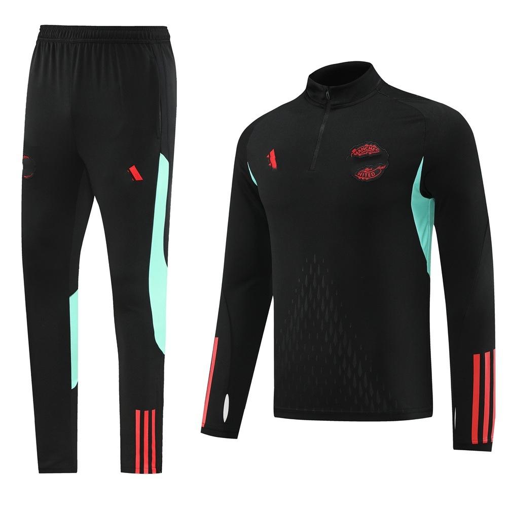 Half-Pull Long-Sleeved Set, Football Jersey, Training Jersey, Appearance Jersey, Casual, Breathable, Comfortable And Fashionable