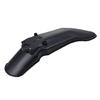 Motorcycle Front Area Dirt Cover, Single Black Polypropylene Mud Guard Accessory for IN 10 Garage Replacement, Upkeep, and Fit Checks Task