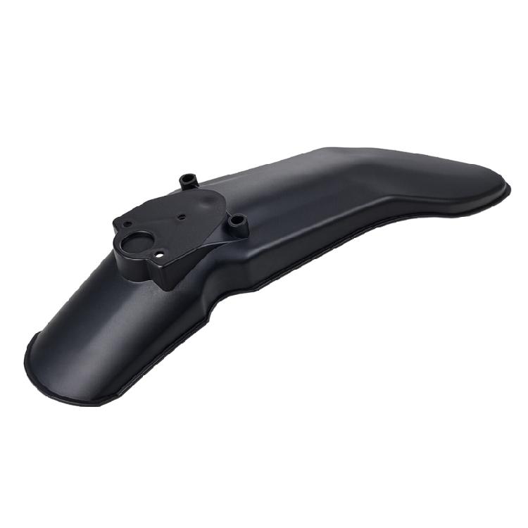 Motorcycle Front Area Dirt Cover, Single Black Polypropylene Mud Guard Accessory for IN 10 Garage Replacement, Upkeep, and Fit Checks Task