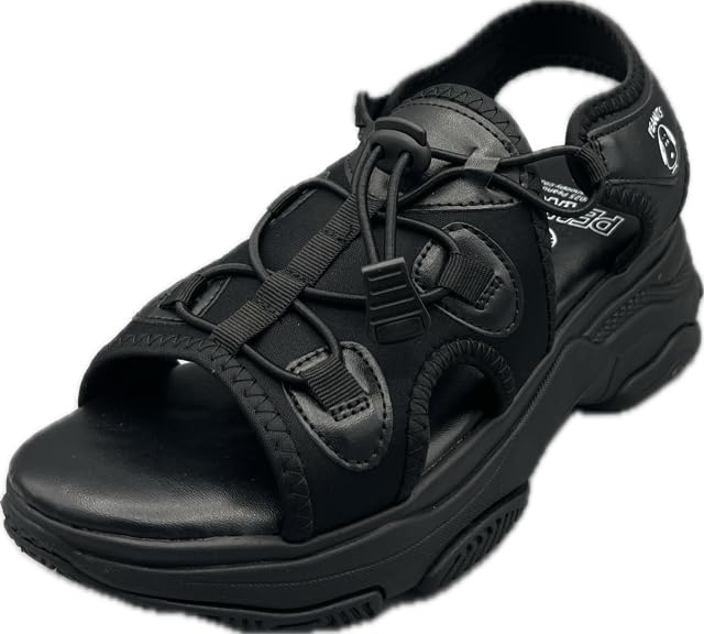 Peanuts Snoopy Drawcord Sports Women's Sandals, Medium, PN8351-01