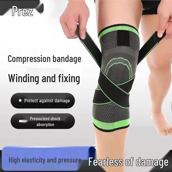 Men's Professional Knee Brace: Compression Nylon Bandage for Sports, Fitness, Running, Cycling, and Mountaineering