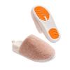 Detachable Winter Indoor Non-Slip Furry Velvet Waterproof Slippers for Couples