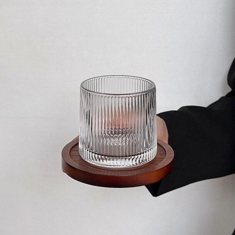 Vintage Irregular Glass Coffee & Tea Cup