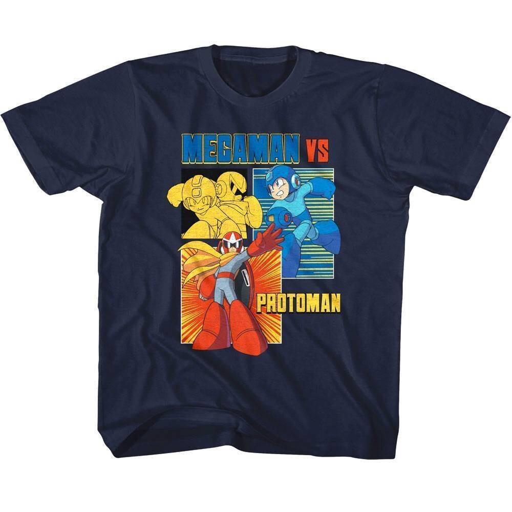 MegaMan versus Protoman Kid T Shirt XXXL