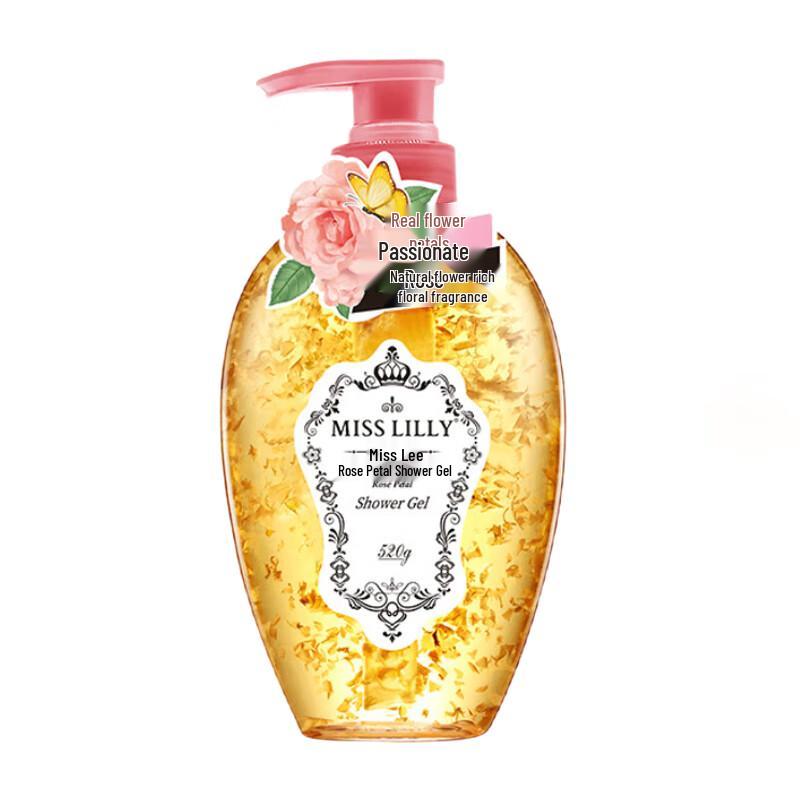 

MISS LILLY Rose Petal Scented Shower Gel 520g