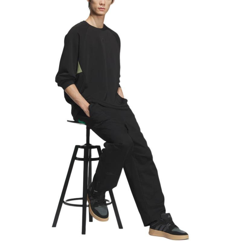 adidas TECH RAIN CREW SWEATSHIRT Men's Black JI8671