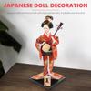 TOYMYTOY Japanese Traditional Geisha Kimono Decorated Flat Base Stable Ideal for Home Perfect As a Japanese Souvenir or Gift 12.60-inch Doll, Doll,