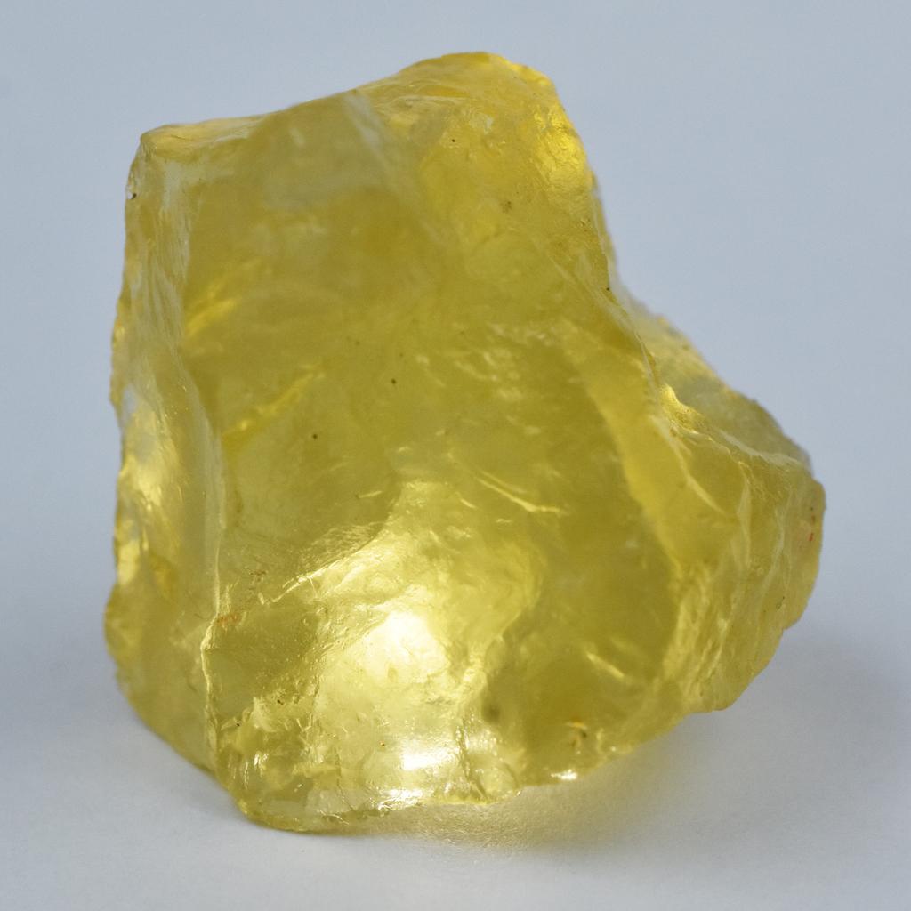 Natural Lemon Topaz 165 Ct UNCUT ROUGH Huge Size Loose Gemstone