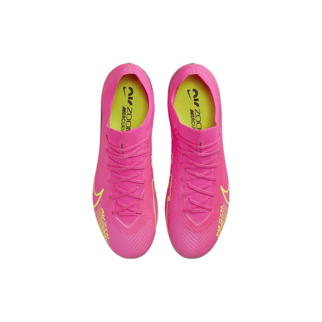 Nike Zoom Mercurial Vapor 15 Pro Round Toe Lace-Up Firm Ground Low Top HG (Rubber Short Studs) Shock Absorption Anti-Slip Soccer Shoes DJ5602-605